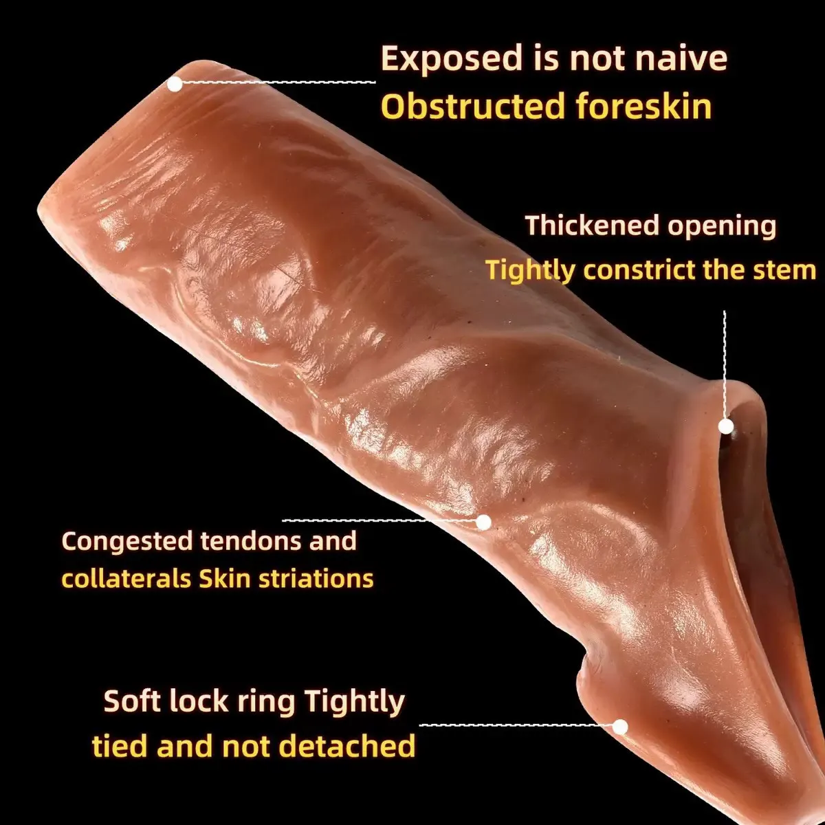 ปลอกเรียบเพิ่มขนาด รุ่นเปิดหัว